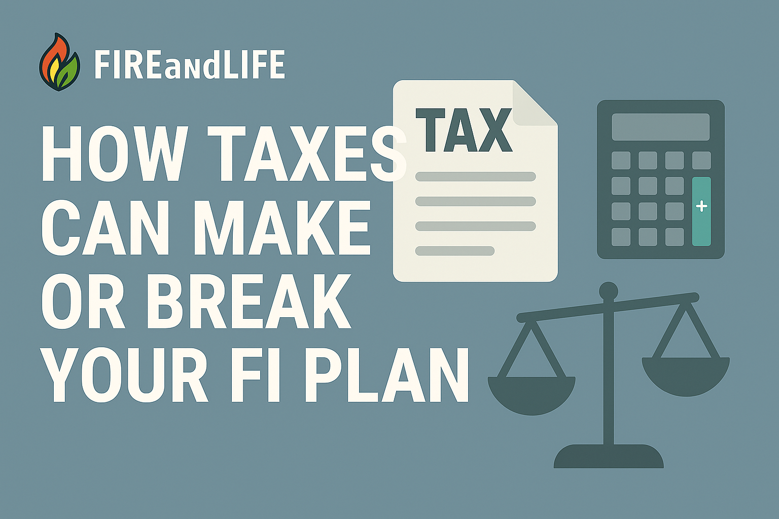 Taxes and FI planning